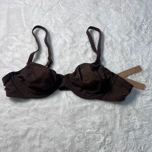 SKIMS Women's Ultimate Underwire Bra Cocoa Brown BR-UWR-0234  Size 38A NWT